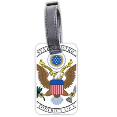 Seal Of United States District Court For Northern District Of California Luggage Tag (one Side) by abbeyz71