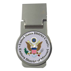 Seal Of United States District Court For Eastern District Of Missouri Money Clips (round)  by abbeyz71