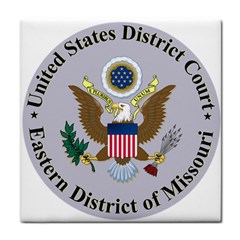 Seal of United States District Court for Eastern District of Missouri Face Towel
