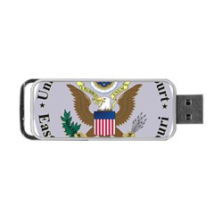 Seal Of United States District Court For Eastern District Of Missouri Portable Usb Flash (two Sides) by abbeyz71