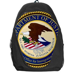 Seal Of Executive Office For Immigration Review Backpack Bag by abbeyz71