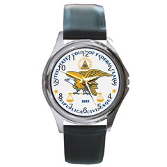 Seal Of United States Court Of Federal Claims Round Metal Watch by abbeyz71