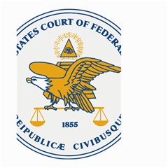 Seal Of United States Court Of Federal Claims Small Garden Flag (two Sides) by abbeyz71