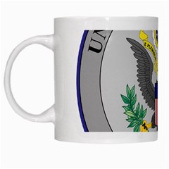 Seal Of United States Court Of Appeals For First Circuit White Mugs by abbeyz71
