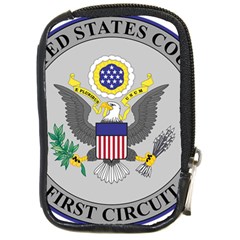 Seal Of United States Court Of Appeals For First Circuit Compact Camera Leather Case by abbeyz71