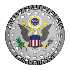 Seal Of United States Court Of Appeals For First Circuit Ornament (round Filigree) by abbeyz71