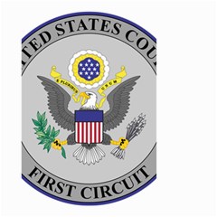 Seal Of United States Court Of Appeals For First Circuit Small Garden Flag (two Sides) by abbeyz71