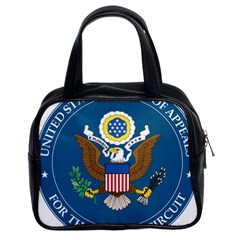 Seal Of United States Court Of Appeals For Second Circuit Classic Handbag (two Sides)