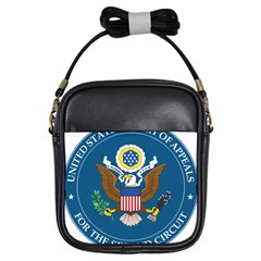 Seal Of United States Court Of Appeals For Second Circuit Girls Sling Bag by abbeyz71