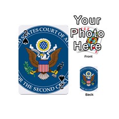 Seal Of United States Court Of Appeals For Second Circuit Playing Cards 54 Designs (mini) by abbeyz71