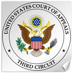 Seal Of United States Court Of Appeals For Third Circuit Canvas 12  X 12  by abbeyz71