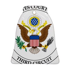 Seal Of United States Court Of Appeals For Third Circuit Bell Ornament (two Sides) by abbeyz71