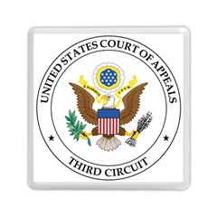 Seal Of United States Court Of Appeals For Third Circuit Memory Card Reader (square) by abbeyz71