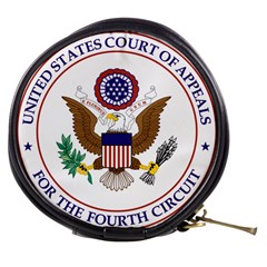 Seal Of United States Court Of Appeals For Fourth Circuit Mini Makeup Bag by abbeyz71