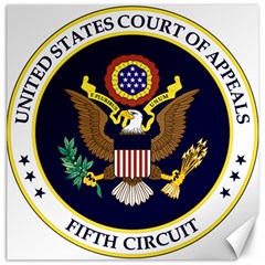 Seal Of United States Court Of Appeals For Fifth Circuit Canvas 16  X 16  by abbeyz71