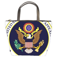 Seal Of United States Court Of Appeals For Fifth Circuit Bucket Bag by abbeyz71