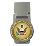 Seal of United States Court of Appeals for Seventh Circuit Money Clips (Round)  Front