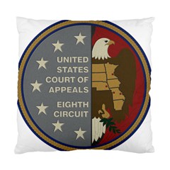 Seal Of United States Court Of Appeals For Eighth Circuit Standard Cushion Case (two Sides) by abbeyz71