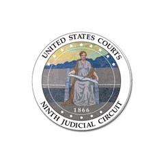 Seal Of United States Court Of Appeals For Ninth Circuit  Magnet 3  (round) by abbeyz71