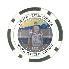 Seal of United States Court of Appeals for Ninth Circuit  Poker Chip Card Guard