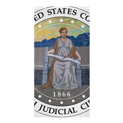 Seal of United States Court of Appeals for Ninth Circuit  Shower Curtain 36  x 72  (Stall) 