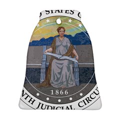 Seal Of United States Court Of Appeals For Ninth Circuit  Bell Ornament (two Sides) by abbeyz71