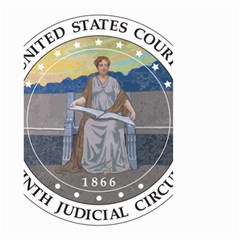 Seal Of United States Court Of Appeals For Ninth Circuit  Small Garden Flag (two Sides) by abbeyz71