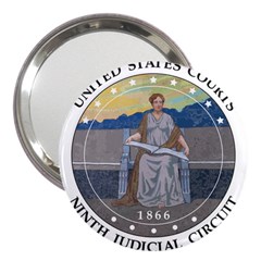 Seal of United States Court of Appeals for Ninth Circuit  3  Handbag Mirrors