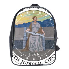 Seal of United States Court of Appeals for Ninth Circuit  School Bag (XL)