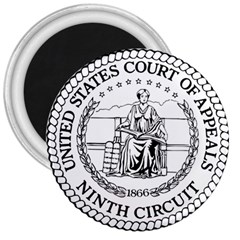 Seal Of United States Court Of Appeals For Ninth Circuit 3  Magnets by abbeyz71