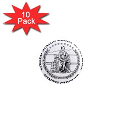 Seal Of United States Court Of Appeals For Ninth Circuit 1  Mini Magnet (10 Pack)  by abbeyz71