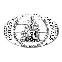 Seal Of United States Court Of Appeals For Ninth Circuit Oval Magnet by abbeyz71