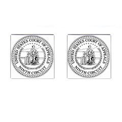 Seal Of United States Court Of Appeals For Ninth Circuit Cufflinks (square) by abbeyz71