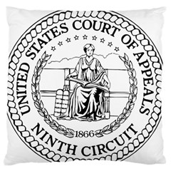 Seal Of United States Court Of Appeals For Ninth Circuit Standard Flano Cushion Case (one Side) by abbeyz71