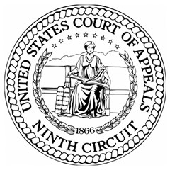 Seal Of United States Court Of Appeals For Ninth Circuit Wooden Puzzle Square by abbeyz71