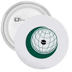 Flag Of The Organization Of Islamic Cooperation 3  Buttons by abbeyz71