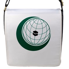 Flag Of The Organization Of Islamic Cooperation Flap Closure Messenger Bag (s) by abbeyz71