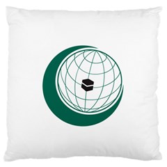 Flag Of The Organization Of Islamic Cooperation Standard Flano Cushion Case (one Side) by abbeyz71