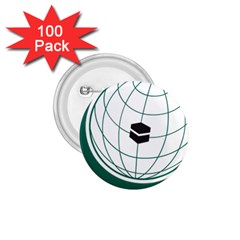 Emblem Of The Organization Of Islamic Cooperation 1 75  Buttons (100 Pack)  by abbeyz71