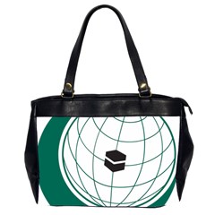 Emblem Of The Organization Of Islamic Cooperation Oversize Office Handbag (2 Sides) by abbeyz71