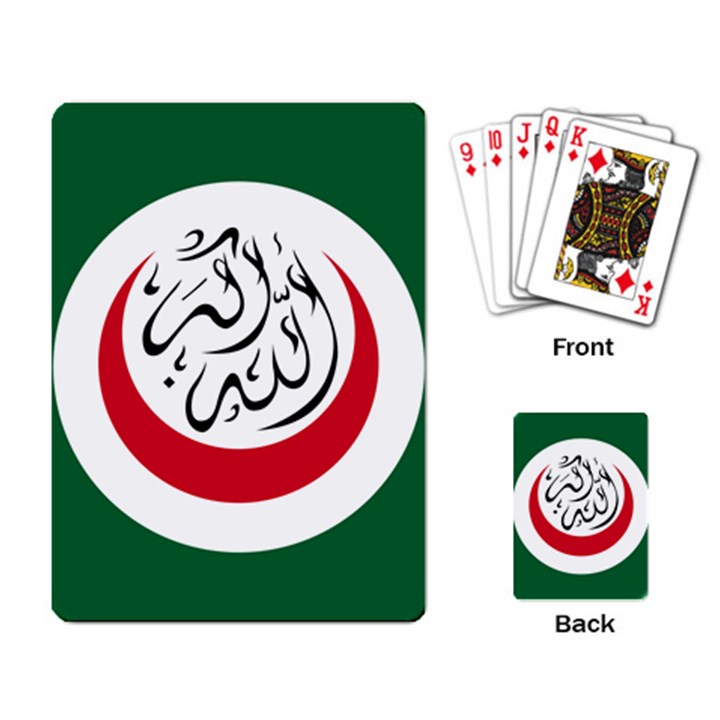 Flag of the Organization of Islamic Cooperation, 1981-2011 Playing Cards Single Design (Rectangle)