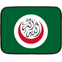 Flag Of The Organization Of Islamic Cooperation, 1981-2011 Double Sided Fleece Blanket (mini)  by abbeyz71