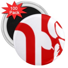 Logo Of Scottish Labour Party 3  Magnets (100 Pack) by abbeyz71