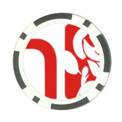 Logo Of Scottish Labour Party Poker Chip Card Guard by abbeyz71