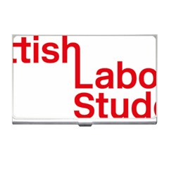 Logo Of Scottish Labour Students Business Card Holder by abbeyz71