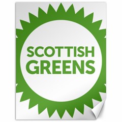 Logo Of Scottish Green Party Canvas 12  X 16  by abbeyz71