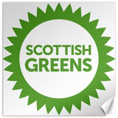 Logo Of Scottish Green Party Canvas 20  X 20  by abbeyz71