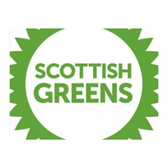 Logo Of Scottish Green Party Double Sided Flano Blanket (mini)  by abbeyz71