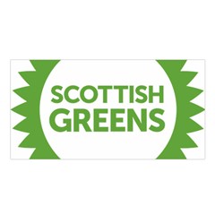 Logo Of Scottish Green Party Satin Shawl by abbeyz71