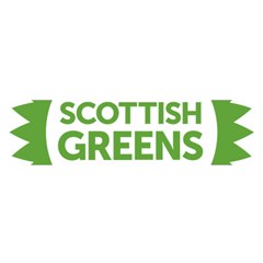 Logo Of Scottish Green Party Satin Scarf (oblong) by abbeyz71